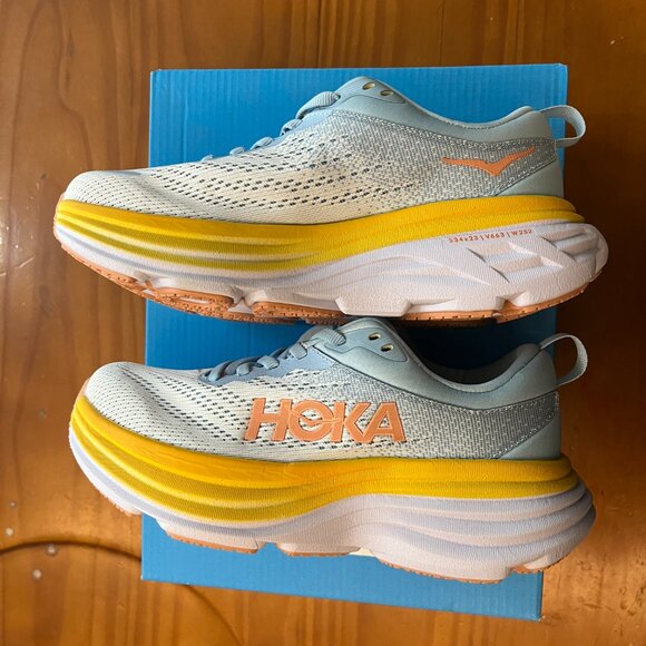 Hoka One One Women's Blue multi Trainers - Picture 7 of 8
